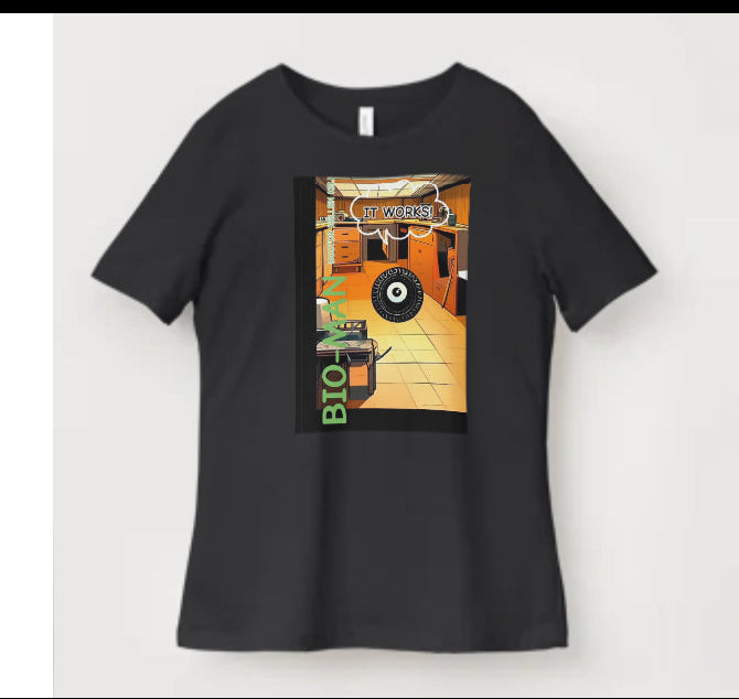 BIO-MAN UNIVERSE  DOCTOR KELLEN KELL LAB T-SHIRT