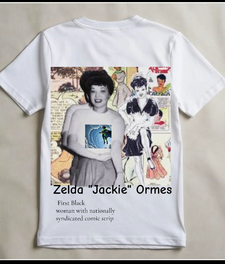 -In February We Celebrate BLack History Month featuring
Zelda "Jackie" Ormes  First Black woman with nationally syndicated comic strip , recognized cartoonist (1937)Created "Torchy Brown" &  "Patty-Jo 'n' Ginger